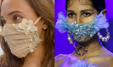Tetap Cantik dengan Masker Kain Stylish