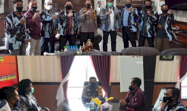 Kapolres Rohul Silaturahmi Dengan IPK,  Minta Jaga Sitkamtibmas Jelang Pilkada