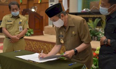 Diteken Gubri, KUA PPAS Perubahan 2020  Ditargetkan Disahkan Akhir September