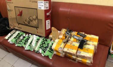 Polresta Pekanbaru Tangkap Kurir Bawa Sabu 13 Kg Sabu dan 10.000 Butir Ekstasi