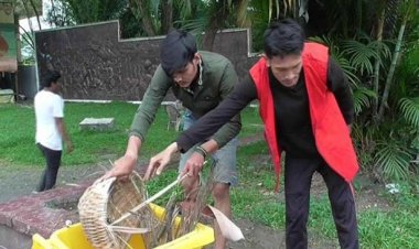 Tak Pakai Masker, Pelanggar PHB Pekanbaru Disanksi 3 Jam Bersihkan Sampah