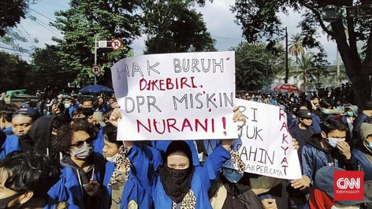 Buruh Demo Diancam PHK: Lebih Baik, Daripada Dimiskinkan