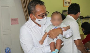 World Children's Day 2020, PTPN V Salurkan Bantuan ke BRSAMPK Pekanbaru