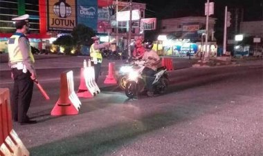 Ruas Jalan di Pekanbaru Disekat pada Malam Tahun Baru, Baca Ini Jika Tak Ingin Terjebak Macet