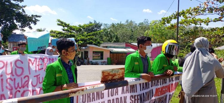 Unjuk Rasa, Mahasiswa UPP Minta Pertanggungjawaban Pengelolaan Dana Yayasan