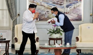 Bertemu Ridwan Kamil, LaNyalla Dicurhati Otda Hingga Keadilan Politik