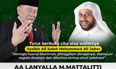 Ketua DPD RI Berduka Atas Wafatnya Syekh Ali Jaber