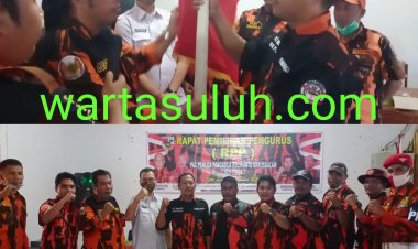 Ketua MPC Pemuda Pancasila Rohul  Lantik Ketua PAC  Kunto Darussalam