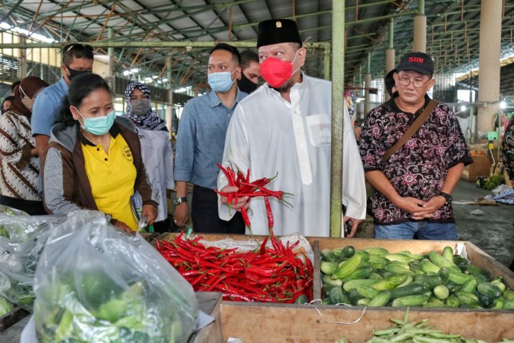 Ketua DPD RI Nilai Pasar Tradisional Dukung Pemulihan Ekonomi Masyarakat