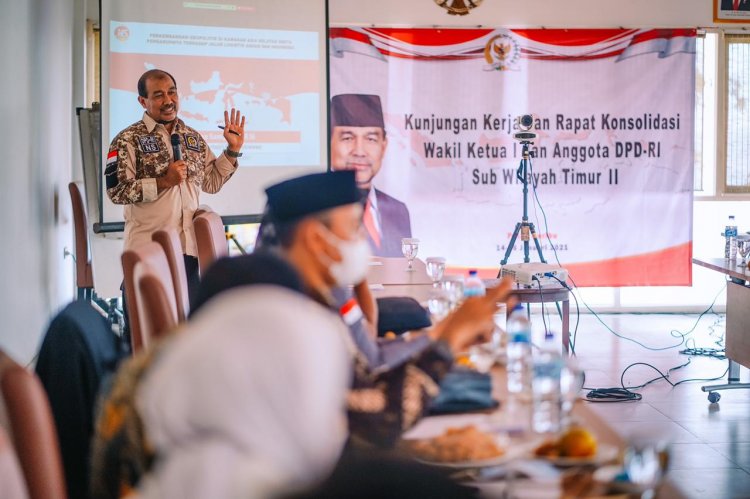 DPD RI Dukung Pemerintah Seimbangkan Pembangunan Kawasan Timur Indonesia