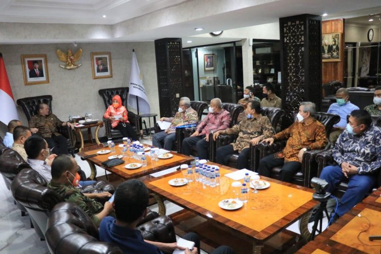 Forum Sathu Curhat Pembahasan RPP Ciptaker dan Hambatan di Kemenag ke Ketua DPD RI