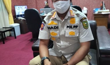 Satpol PP Riau Siap Suport Penanggulangan Karhutla dan Covid-19