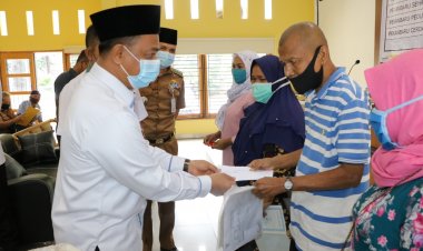 Distribusi Zakat Pemko Pekanbaru Tahap I Melalui Baznas Rp 312 Juta Lebih
