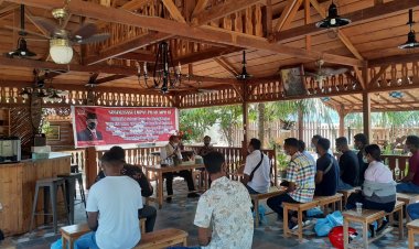 Sosialisasi 4 Pilar di Ambon, Nono Sampono Ajak Warga Gotong Royong Hadapi Pandemi Covid-19