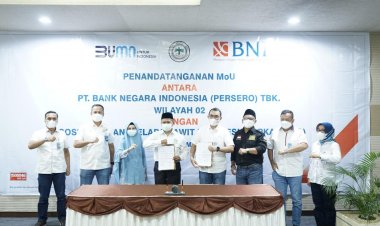 Dukung Program Peremajaan Sawit Rakyat, BNI Teken MoU Dengan APKASINDO Riau