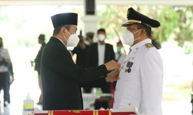 Chairul Riski Dilantik Jadi Pj Bupati Inhu