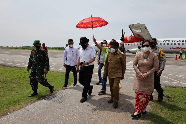 Penerbangan Perdana Kupang-Alor Diluncurkan, Ketua DPD RI Berharap Konektivitas NTT Makin Lancar