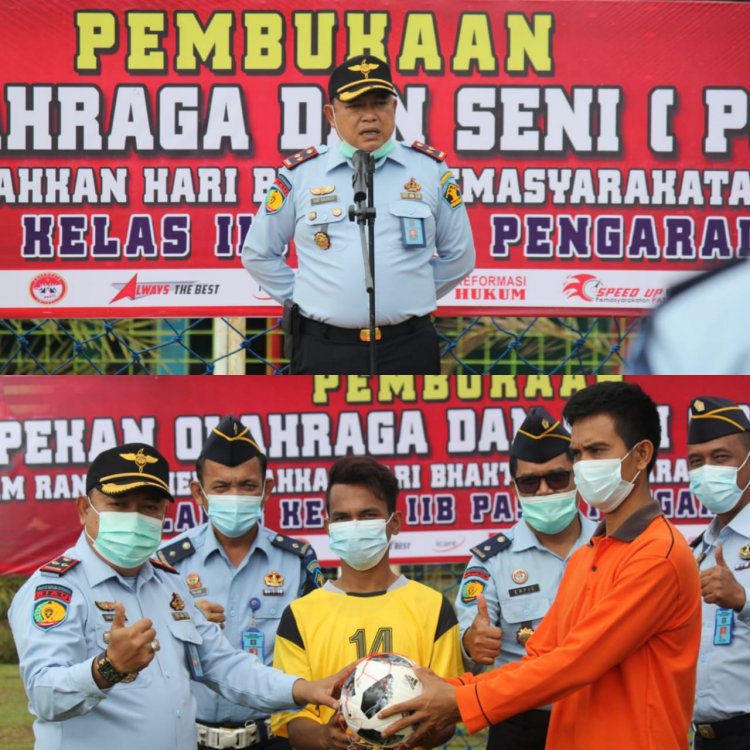 Hari Bhakti Pemasyarakatan Ke-57, Lapas Kelas II B Pasir Pengaraian ...