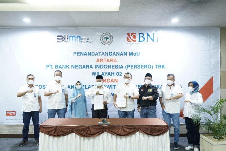 Dukung Program Peremajaan Sawit Rakyat, BNI Teken MoU Dengan APKASINDO Riau