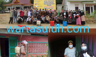 Pemdes Lubuk Napal Komitmen Memutus Mata Rantai Penyebaran Covid-19