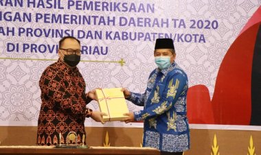 Pemkab Siak Raih Predikat Wajar Tanpa Pengecualian ke-10