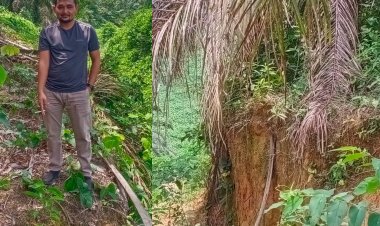 Warga Kesal, PT EDI Diduga Buat Parit Gajah Tanpa Koordinasi