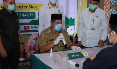 Alfedri Apresiasi Gemar Siak BAZNas, Membantu Masyarakat di Tengah Pandemi