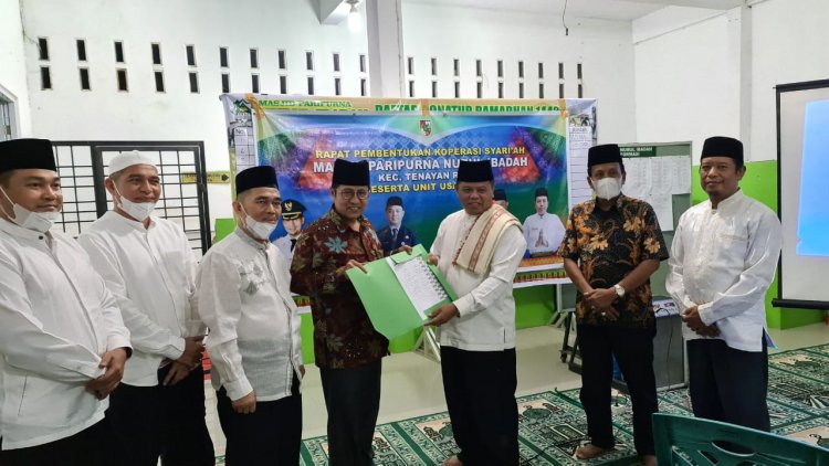 Masjid Paripurna Nurul Ibadah Resmi Miliki Koperasi Syariah 