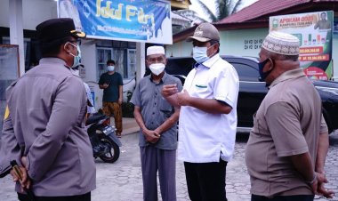 Perangi Pandemi Covid-19, Bupati Alfedri Ingatkan Warga Disiplin Prokes