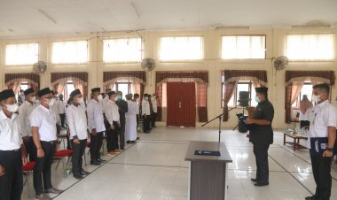 Lantik 49 anggota Bapekam se-Kecamatan Sungai Apit, Bupati Siak: Bersinergi Bangun Kampung