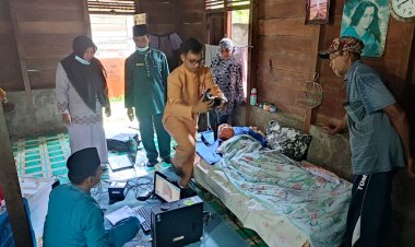 Disdukcapil Siak Bisa Rekam dan Cetak e-KTP di Rumah Warga