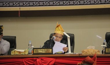 Rapat Paripurna Istimewa Milad Inhil ke-56, Dr Ferryandi: Mari Bergandengan Tangan Tanggulangi Covid-19