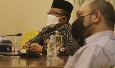 Sekda Arfan Ikuti Rakev Virtual Perkembangan Pelaksanaan PPKM Mikro