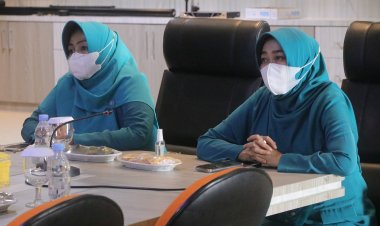 Ketua TP PKK Kabupaten Siak Rasidah Ikuti Pelantikan Pengurus TP PKK Pusat