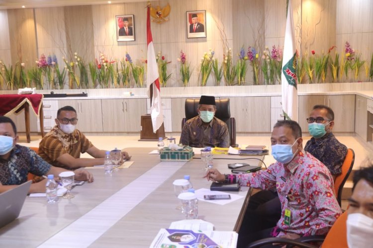 Bupati Siak Laksanakan Workshop Penilaian Kepatuhan Bersama Ombudsman RI Perwakilan Riau