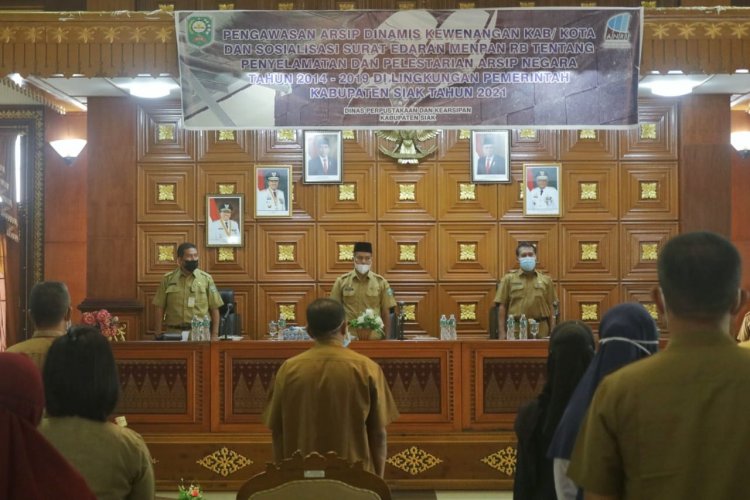 Gelar Bimtek, Pemkab Siak Menjaga Mutu dan Keselamatan Arsip Daerah