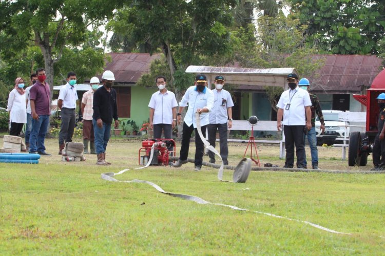 PTPN V Siagakan Puluhan Embung Bantu Satgas Antisipasi Karhutla