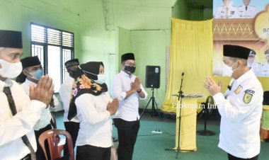 57 Anggota BPD Tanah Merah Diresmikan, Wabup Minta Bersinergi dengan Kades
