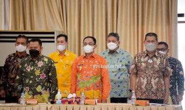 Pemkab Inhil Ikuti Sosialisasi Bangun Pemahaman dalam Pengisian JPT