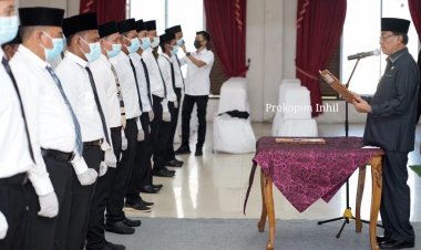 Bupati HM Wardan Lantik BPD se-Kecamatan Batang tuaka