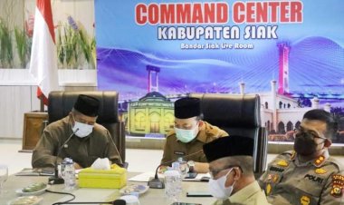 180 Ton Beras Premium Siap Dibagikan Saat PPKM di Siak