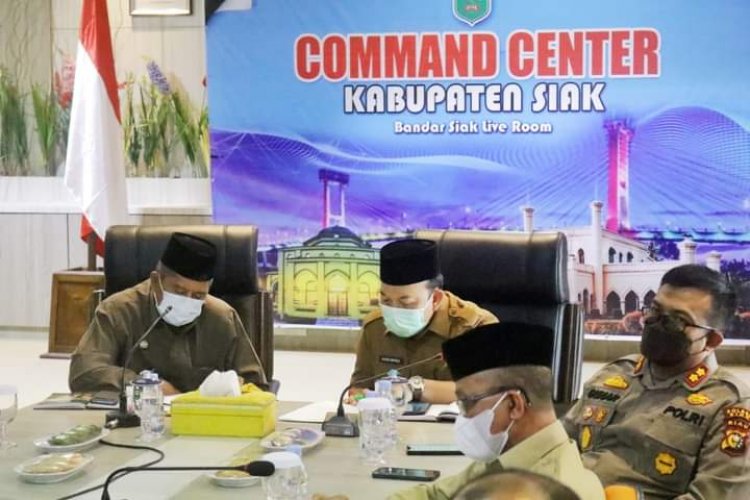 180 Ton Beras Premium Siap Dibagikan Saat PPKM di Siak