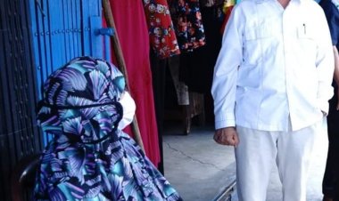 Takjub Dapati Lansia Patuh Prokes, Sekda Siak: Ini Jadi Teladan