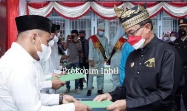 Bupati Inhil Hadiri Pemberian Remisi Bagi Warga Binaan