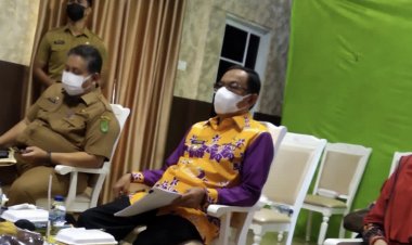 Inhil Ikuti Rakornas Pengawasan Penyelenggaraan Pemda