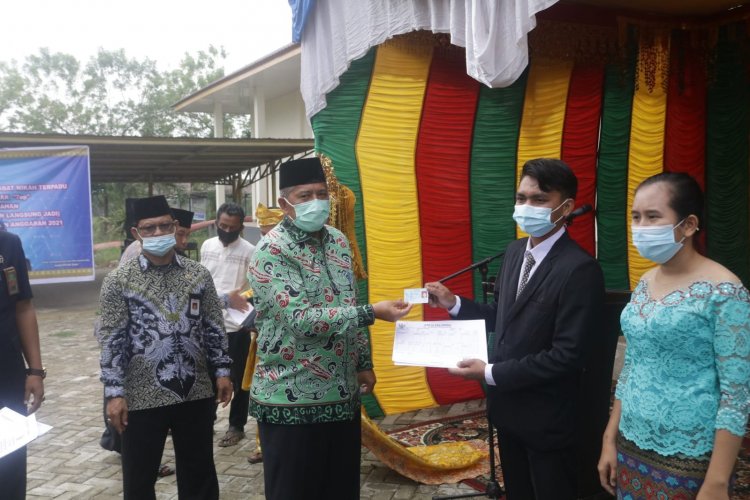 Bupati Siak Alfedri Launching Pekil Sidang Itsbat Nikah Terpadu