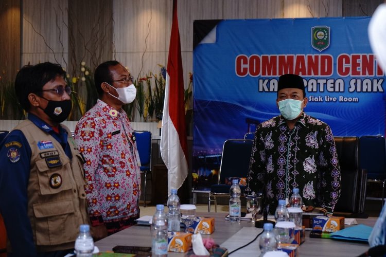 Wakil Bupati Siak Husni Merza Buka Monitoring dan Evaluasi Laporan Penerapan SPM