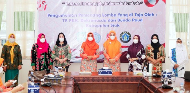 TP PKK Kabupaten Siak Inisiasi Lomba Kesenian