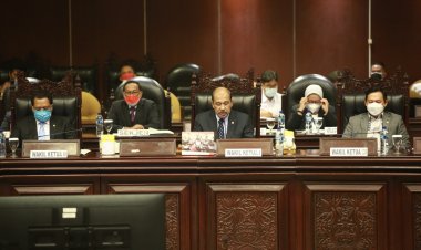 Sidang Paripurna Luar Biasa DPD RI Sahkan Pertimbangan RUU APBN 2022