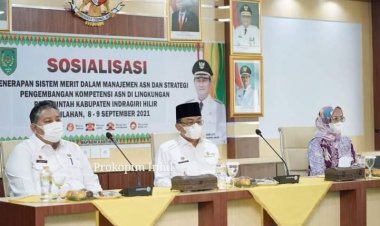 Bupati Inhil Buka Sosialisasi Penerapan Sistem Merit 